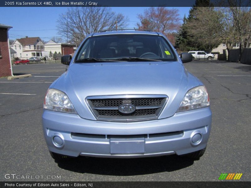 Ice Blue Metallic / Gray 2005 Kia Sorento LX 4WD