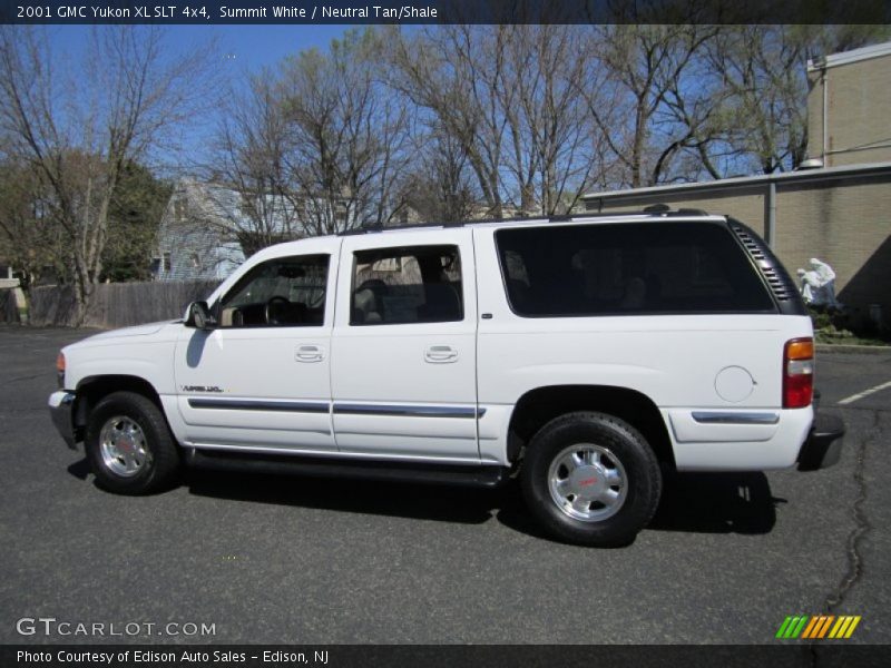 Summit White / Neutral Tan/Shale 2001 GMC Yukon XL SLT 4x4