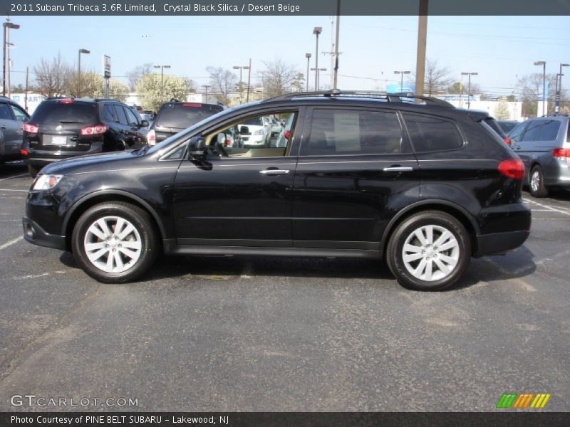 Crystal Black Silica / Desert Beige 2011 Subaru Tribeca 3.6R Limited