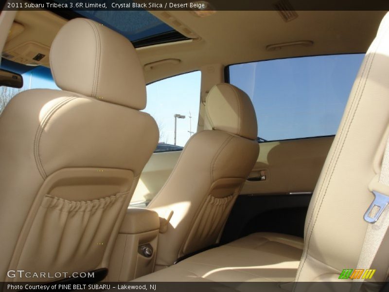 Crystal Black Silica / Desert Beige 2011 Subaru Tribeca 3.6R Limited