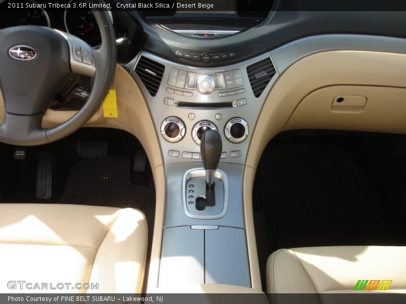 Crystal Black Silica / Desert Beige 2011 Subaru Tribeca 3.6R Limited
