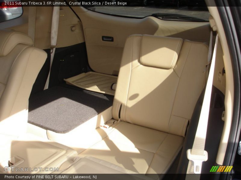 Crystal Black Silica / Desert Beige 2011 Subaru Tribeca 3.6R Limited