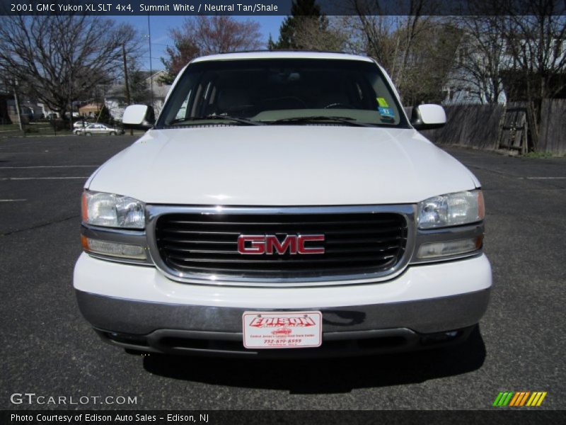 Summit White / Neutral Tan/Shale 2001 GMC Yukon XL SLT 4x4