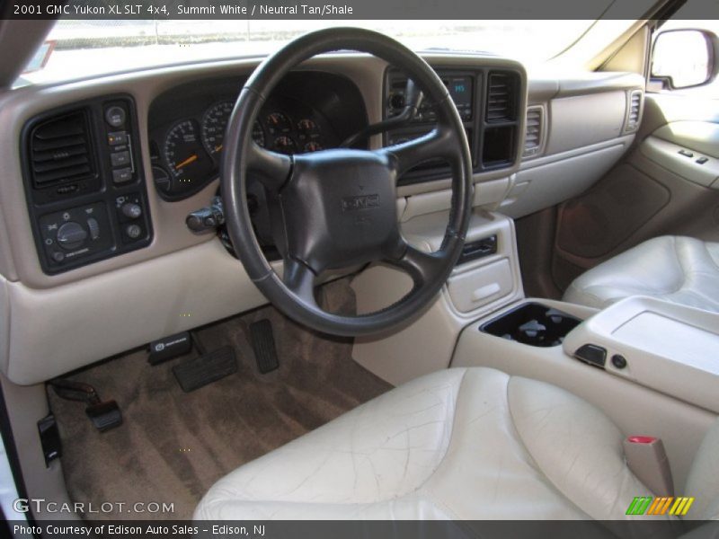  2001 Yukon XL SLT 4x4 Neutral Tan/Shale Interior