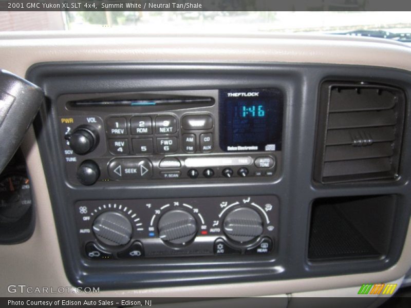 Controls of 2001 Yukon XL SLT 4x4