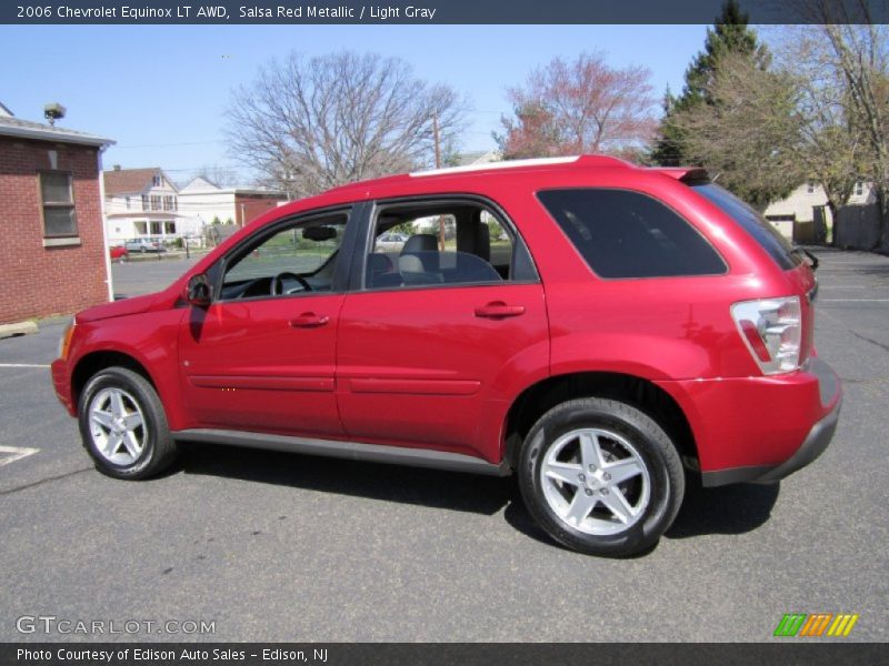 Salsa Red Metallic / Light Gray 2006 Chevrolet Equinox LT AWD