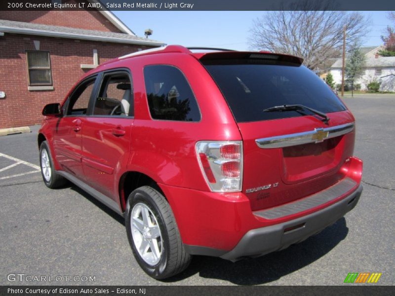 Salsa Red Metallic / Light Gray 2006 Chevrolet Equinox LT AWD