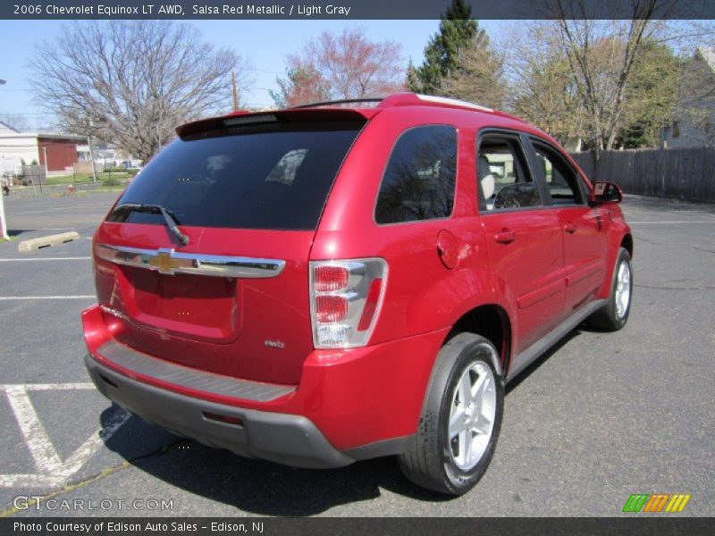 Salsa Red Metallic / Light Gray 2006 Chevrolet Equinox LT AWD