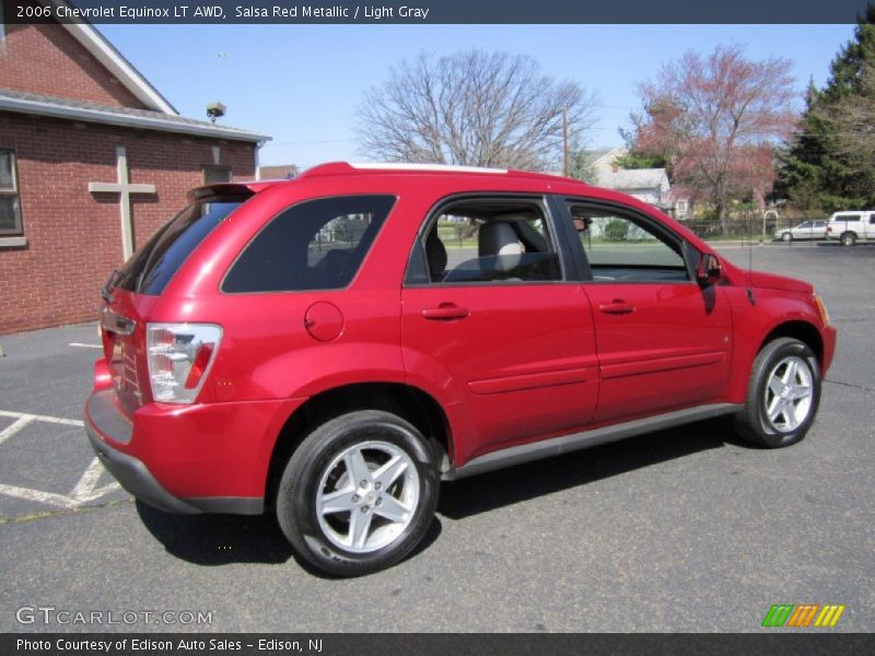 Salsa Red Metallic / Light Gray 2006 Chevrolet Equinox LT AWD