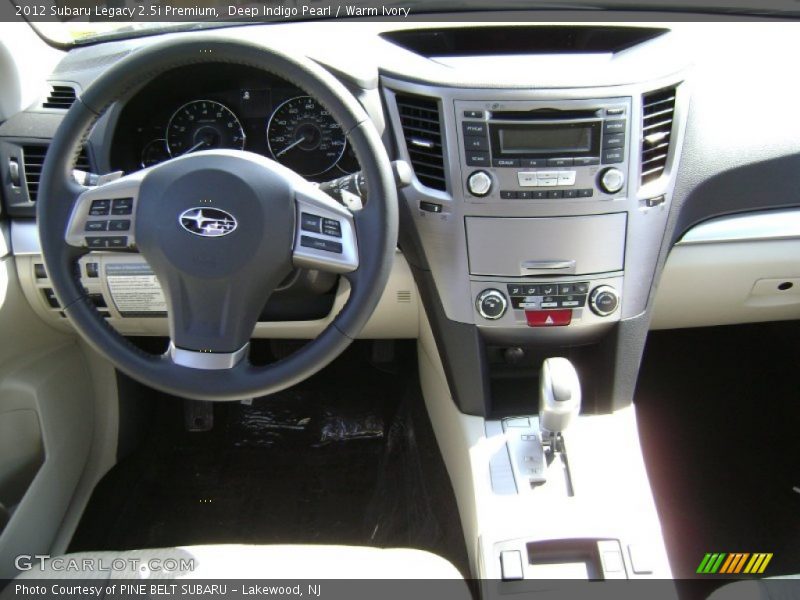 Deep Indigo Pearl / Warm Ivory 2012 Subaru Legacy 2.5i Premium