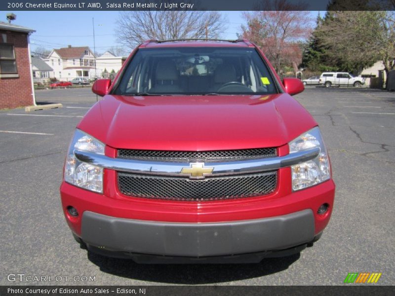 Salsa Red Metallic / Light Gray 2006 Chevrolet Equinox LT AWD