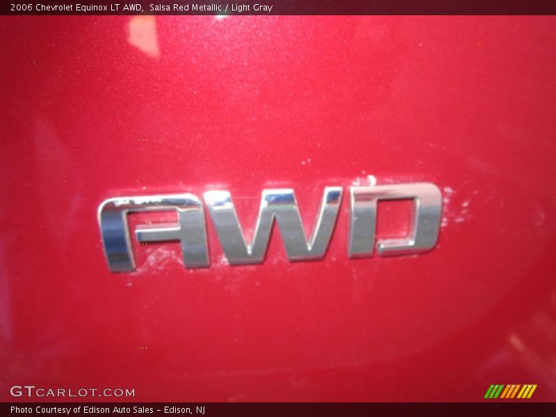 Salsa Red Metallic / Light Gray 2006 Chevrolet Equinox LT AWD