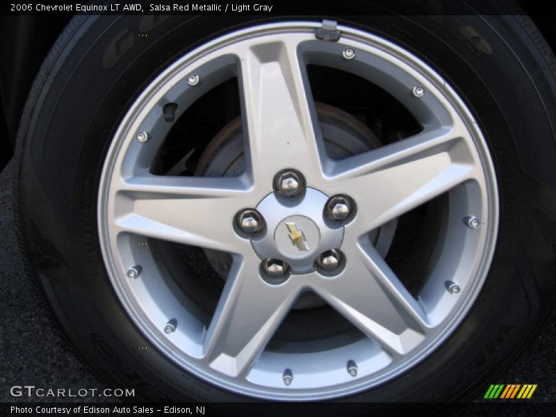 Salsa Red Metallic / Light Gray 2006 Chevrolet Equinox LT AWD