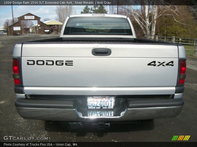 Silver Metallic / Mist Gray 1999 Dodge Ram 1500 SLT Extended Cab 4x4