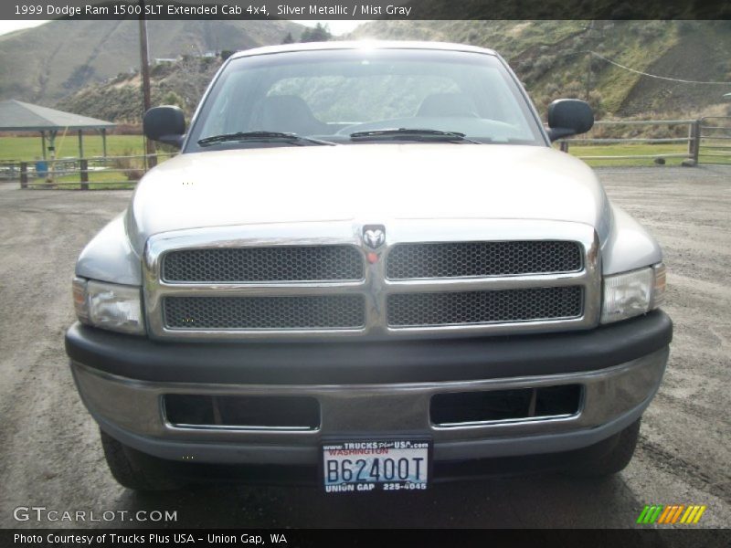 Silver Metallic / Mist Gray 1999 Dodge Ram 1500 SLT Extended Cab 4x4