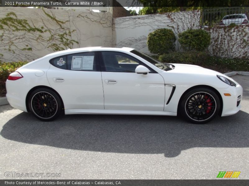  2011 Panamera Turbo Carrara White