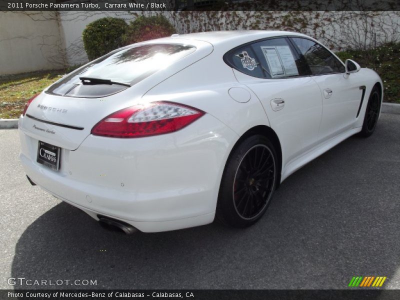 2011 Panamera Turbo Carrara White