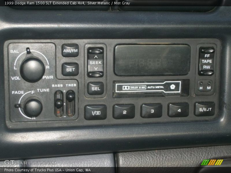 Silver Metallic / Mist Gray 1999 Dodge Ram 1500 SLT Extended Cab 4x4
