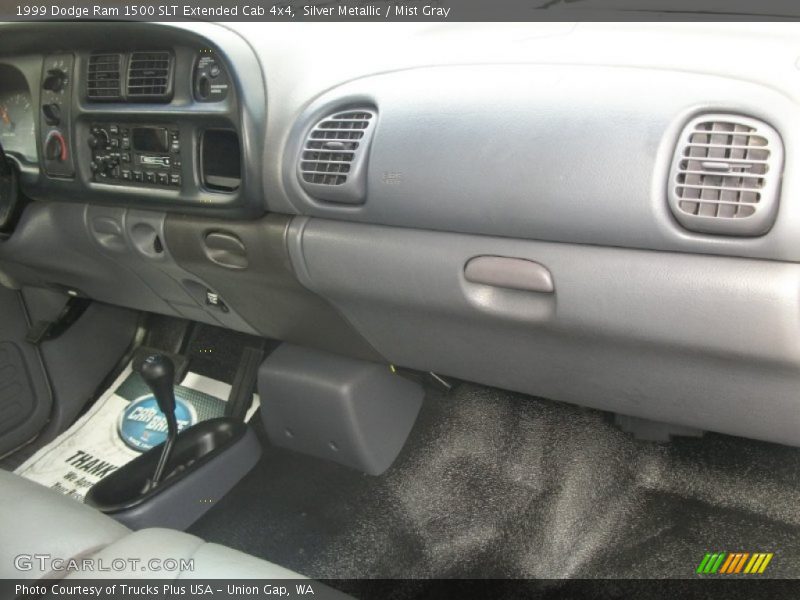 Silver Metallic / Mist Gray 1999 Dodge Ram 1500 SLT Extended Cab 4x4