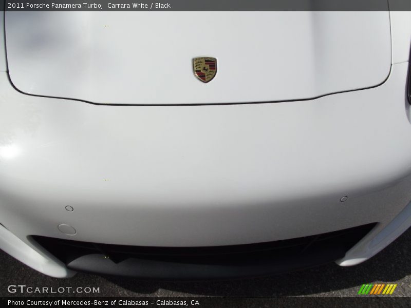 Carrara White / Black 2011 Porsche Panamera Turbo