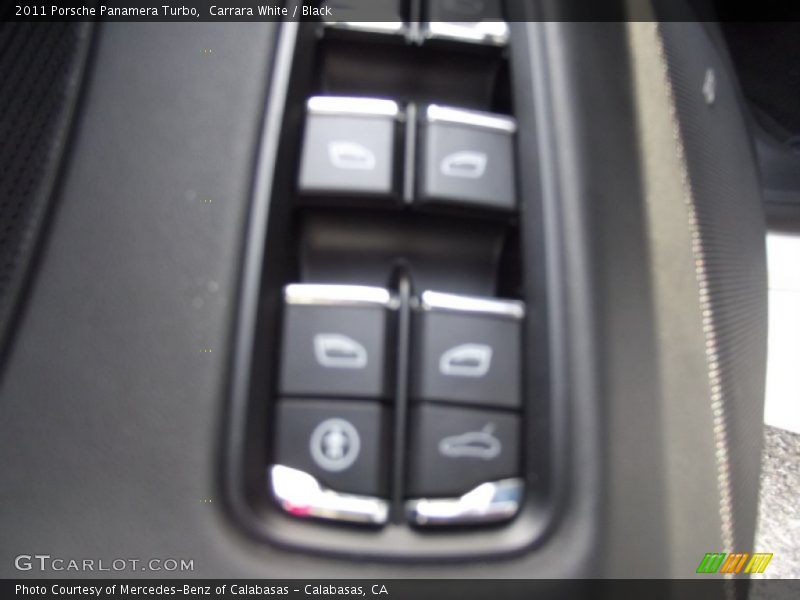 Carrara White / Black 2011 Porsche Panamera Turbo