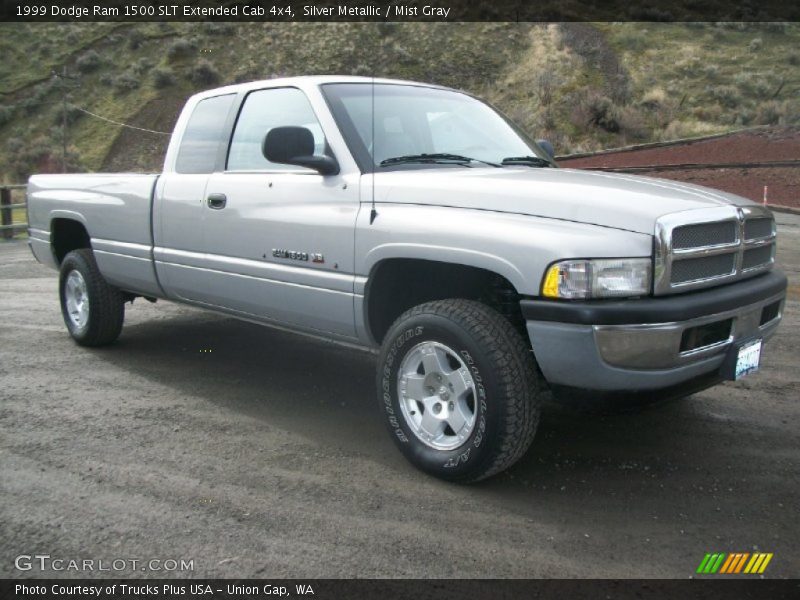  1999 Ram 1500 SLT Extended Cab 4x4 Silver Metallic