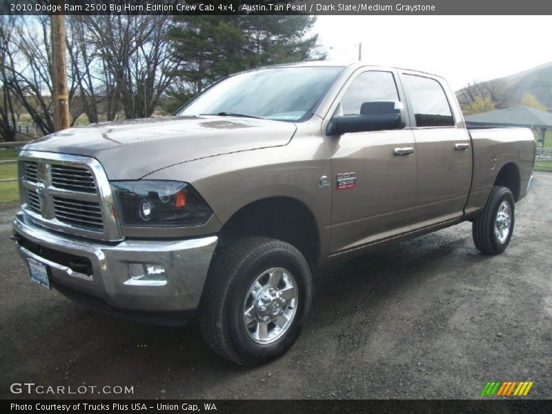 Front 3/4 View of 2010 Ram 2500 Big Horn Edition Crew Cab 4x4