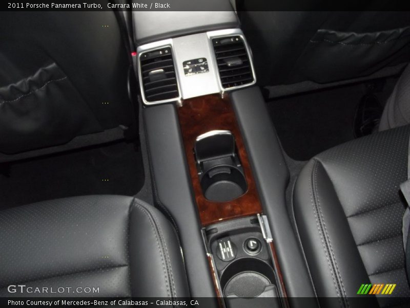 Carrara White / Black 2011 Porsche Panamera Turbo