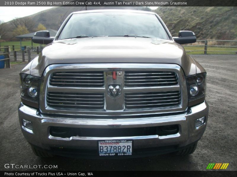 Austin Tan Pearl / Dark Slate/Medium Graystone 2010 Dodge Ram 2500 Big Horn Edition Crew Cab 4x4