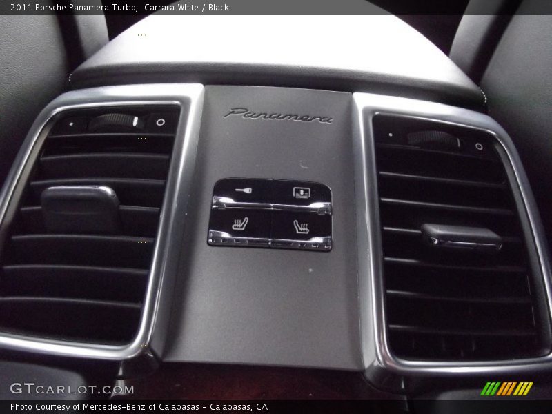 Carrara White / Black 2011 Porsche Panamera Turbo