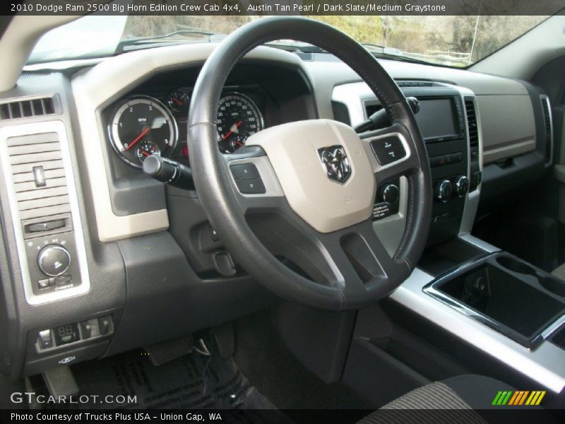 Austin Tan Pearl / Dark Slate/Medium Graystone 2010 Dodge Ram 2500 Big Horn Edition Crew Cab 4x4