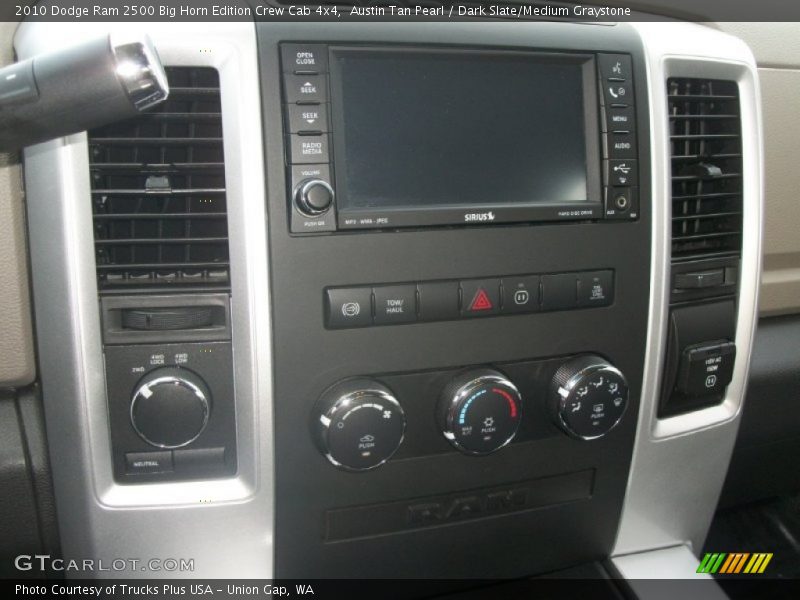 Austin Tan Pearl / Dark Slate/Medium Graystone 2010 Dodge Ram 2500 Big Horn Edition Crew Cab 4x4