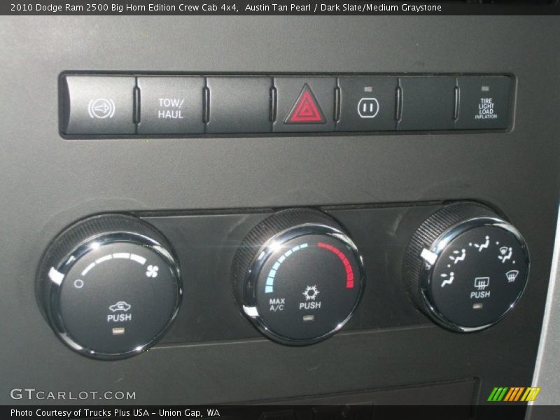 Austin Tan Pearl / Dark Slate/Medium Graystone 2010 Dodge Ram 2500 Big Horn Edition Crew Cab 4x4