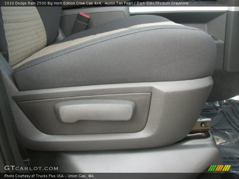Austin Tan Pearl / Dark Slate/Medium Graystone 2010 Dodge Ram 2500 Big Horn Edition Crew Cab 4x4