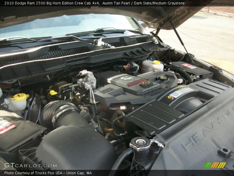 Austin Tan Pearl / Dark Slate/Medium Graystone 2010 Dodge Ram 2500 Big Horn Edition Crew Cab 4x4