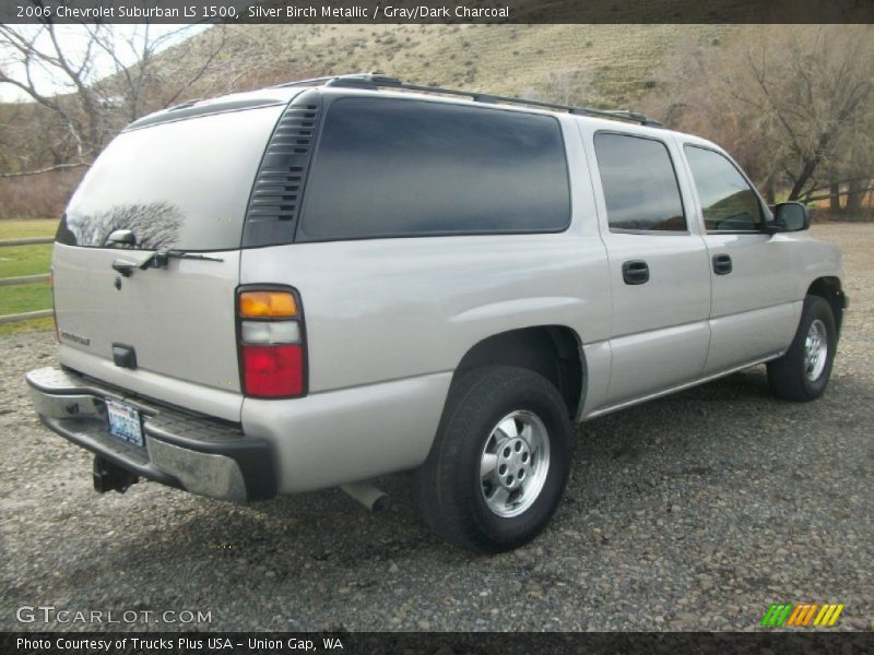 Silver Birch Metallic / Gray/Dark Charcoal 2006 Chevrolet Suburban LS 1500