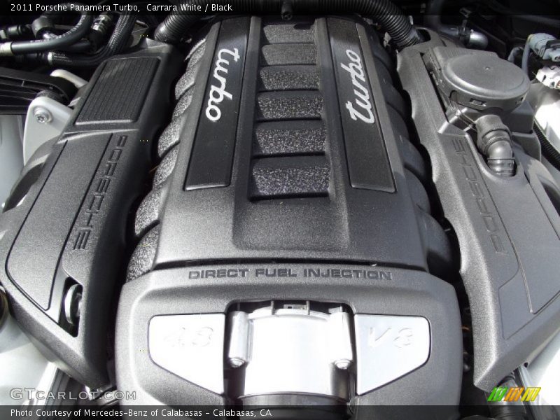  2011 Panamera Turbo Engine - 4.8 Liter DFI Twin-Turbocharged DOHC 32-Valve VarioCam Plus V8