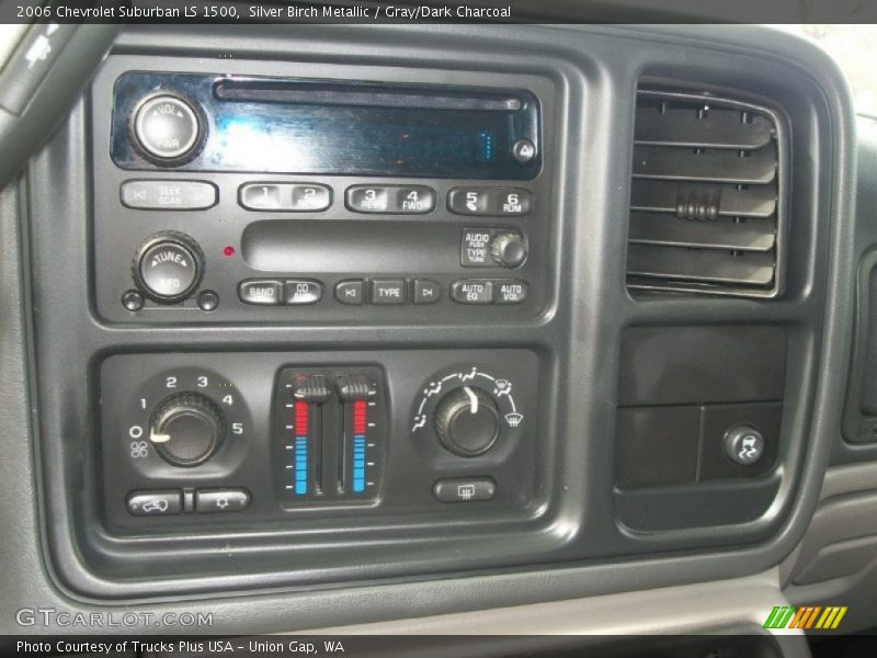 Silver Birch Metallic / Gray/Dark Charcoal 2006 Chevrolet Suburban LS 1500