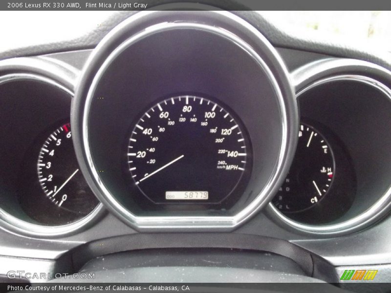 Flint Mica / Light Gray 2006 Lexus RX 330 AWD