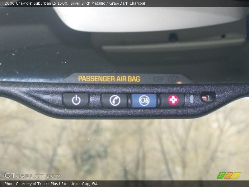 Silver Birch Metallic / Gray/Dark Charcoal 2006 Chevrolet Suburban LS 1500