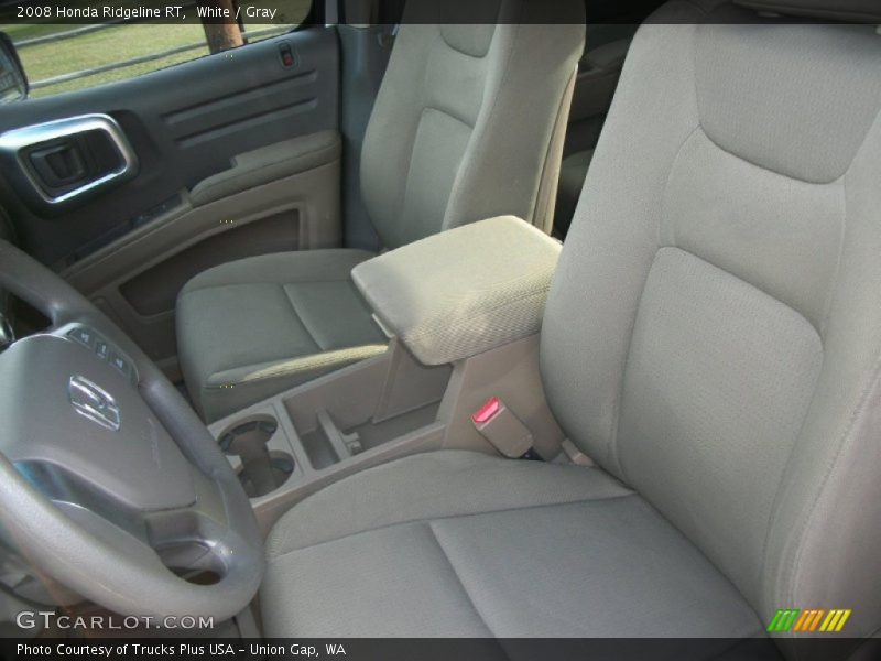 White / Gray 2008 Honda Ridgeline RT