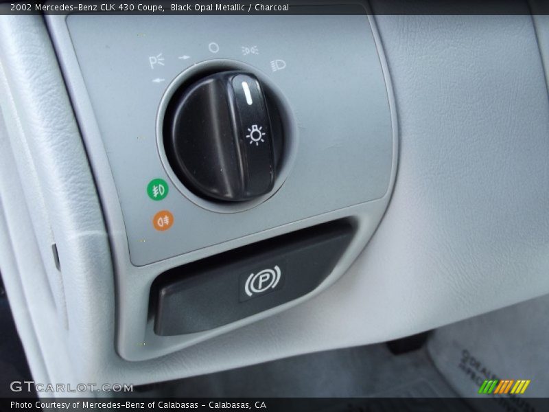 Black Opal Metallic / Charcoal 2002 Mercedes-Benz CLK 430 Coupe