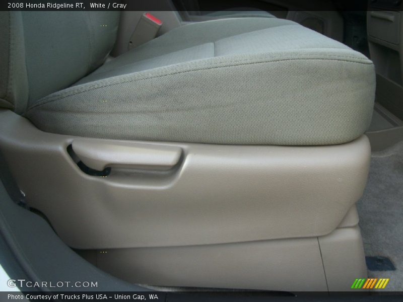 White / Gray 2008 Honda Ridgeline RT