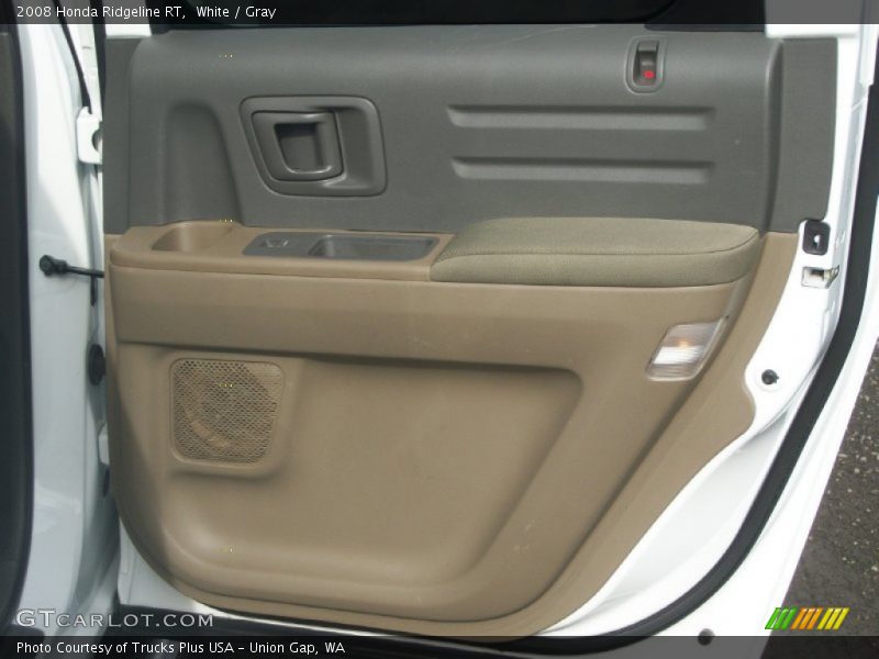White / Gray 2008 Honda Ridgeline RT