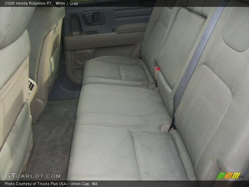 White / Gray 2008 Honda Ridgeline RT