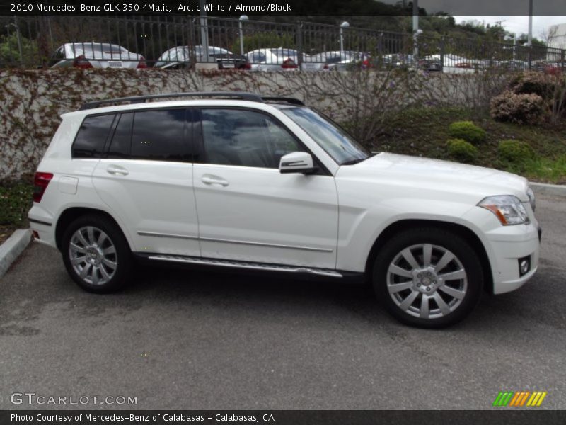 Arctic White / Almond/Black 2010 Mercedes-Benz GLK 350 4Matic