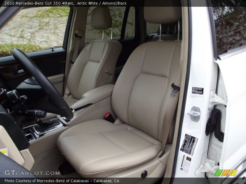 Arctic White / Almond/Black 2010 Mercedes-Benz GLK 350 4Matic