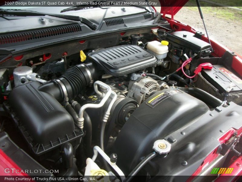  2007 Dakota ST Quad Cab 4x4 Engine - 3.7 Liter SOHC 12-Valve PowerTech V6