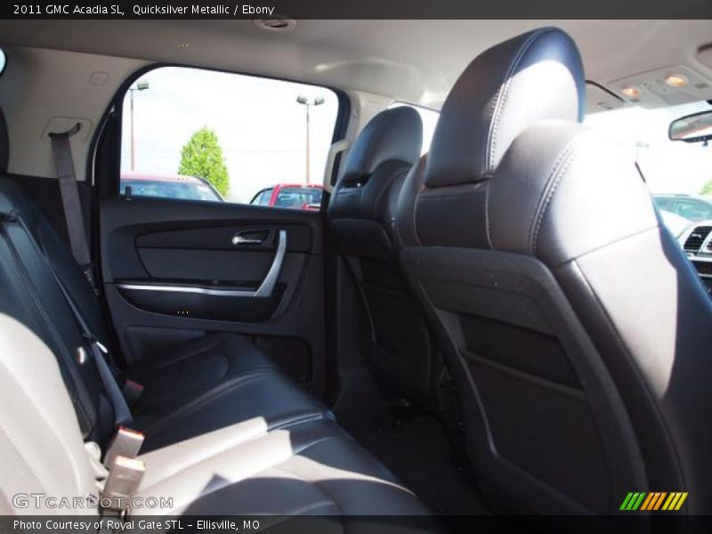 Quicksilver Metallic / Ebony 2011 GMC Acadia SL
