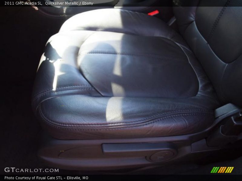 Quicksilver Metallic / Ebony 2011 GMC Acadia SL